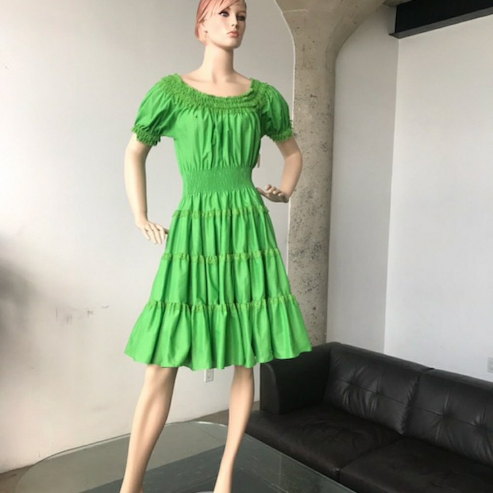 80s cotton dress from JcPenney